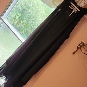 Luxology Black High Low Dress